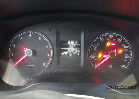 2013 Volkswagen Jetta 2.0L S из США, поврежденный, VIN 3VW2K7AJ7DM233554